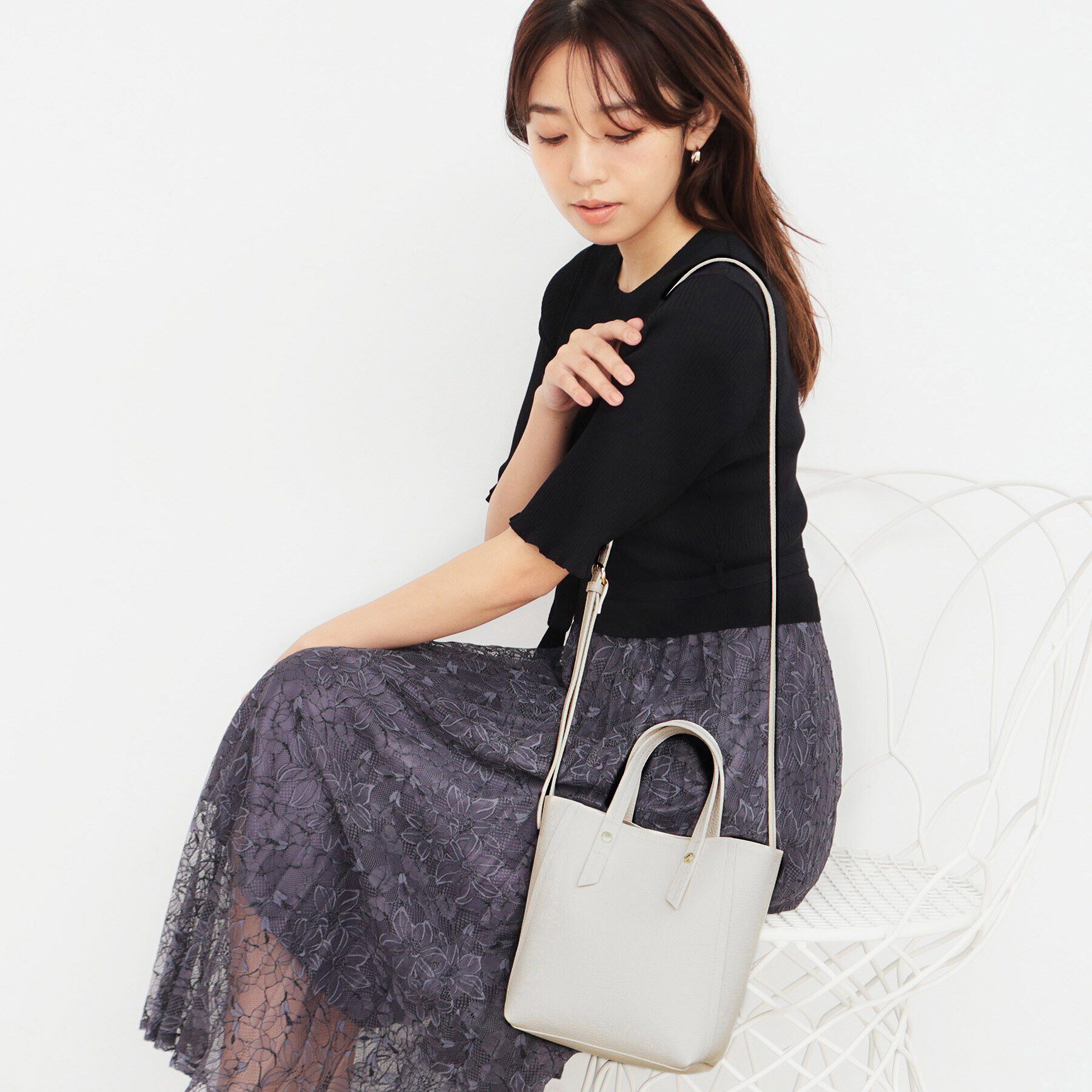 index「フェイクレザーミニショルダーバッグ」|ショルダー・メッセンジャー|