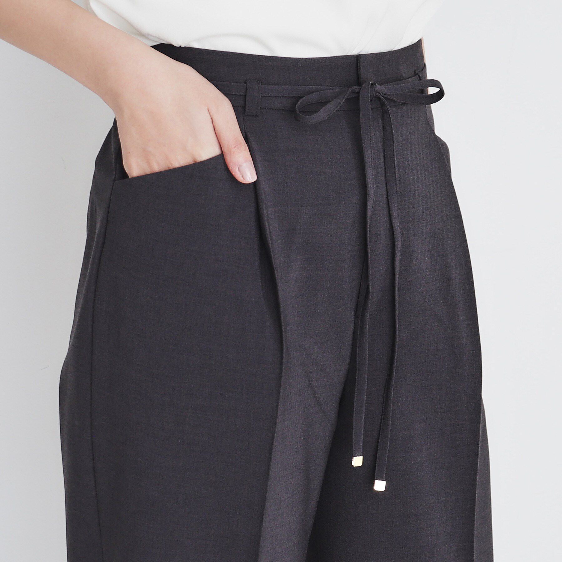 index「ツイルタックワイドパンツ【洗濯機洗い可/防シワ】」|その他|