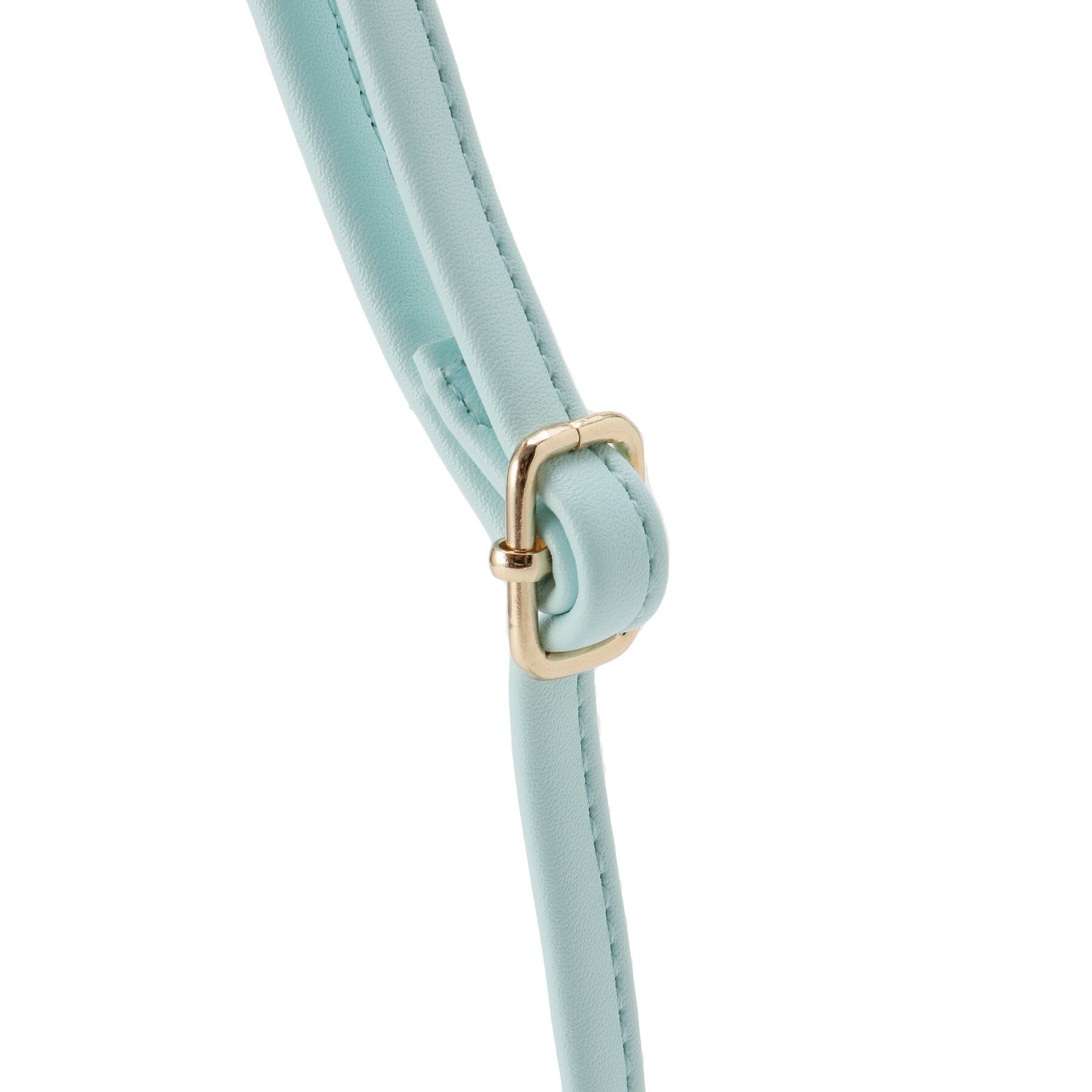 PINK-latte「ハートバックルPVCショルダーバッグ」|ショルダー・メッセンジャー|