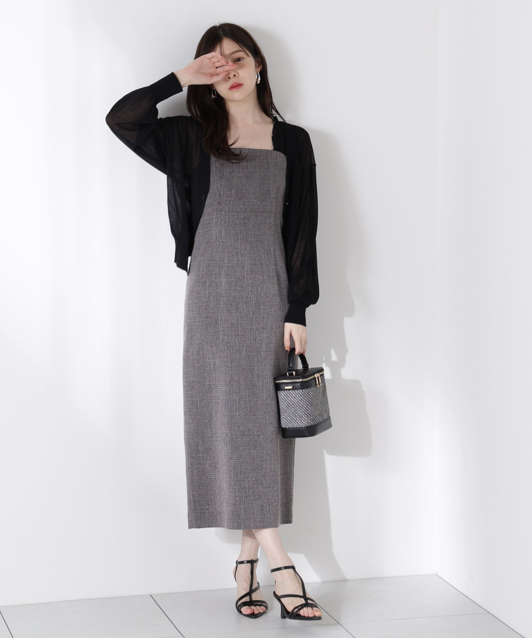 PROPORTION BODY DRESSING「シアーカーディガン」|カーディガン|