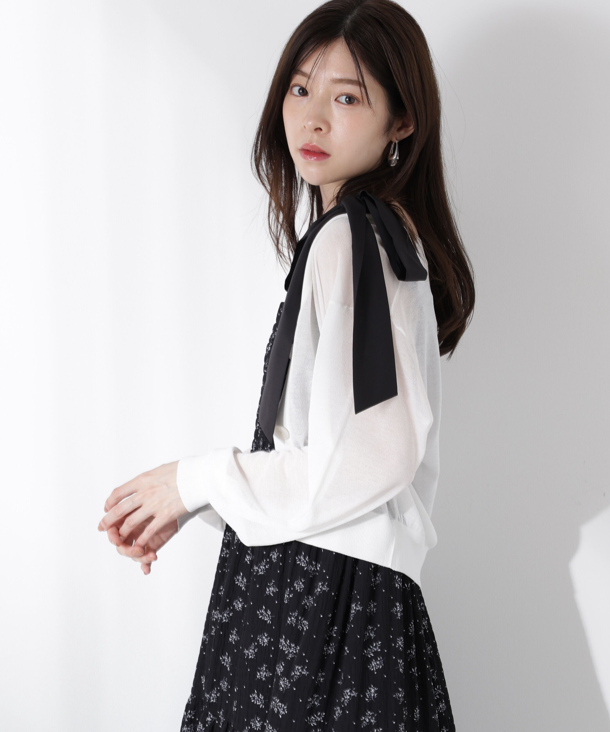 PROPORTION BODY DRESSING「シアーカーディガン」|カーディガン|