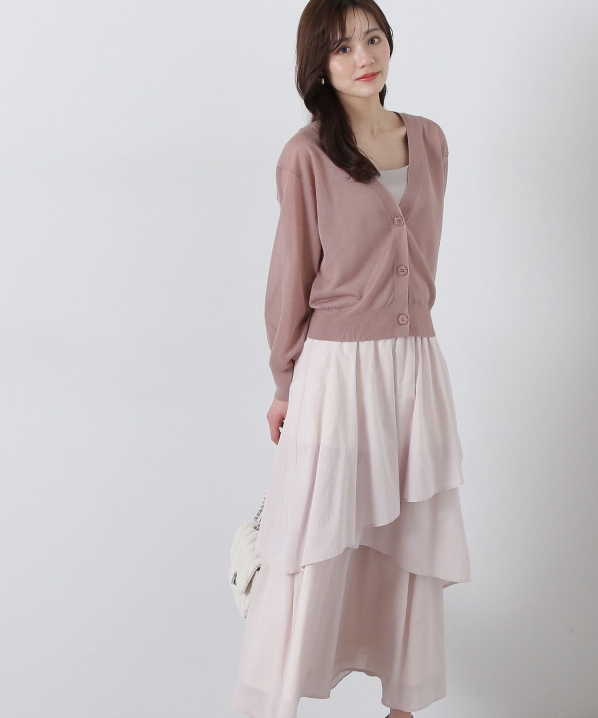 PROPORTION BODY DRESSING「シアーカーディガン」|カーディガン|