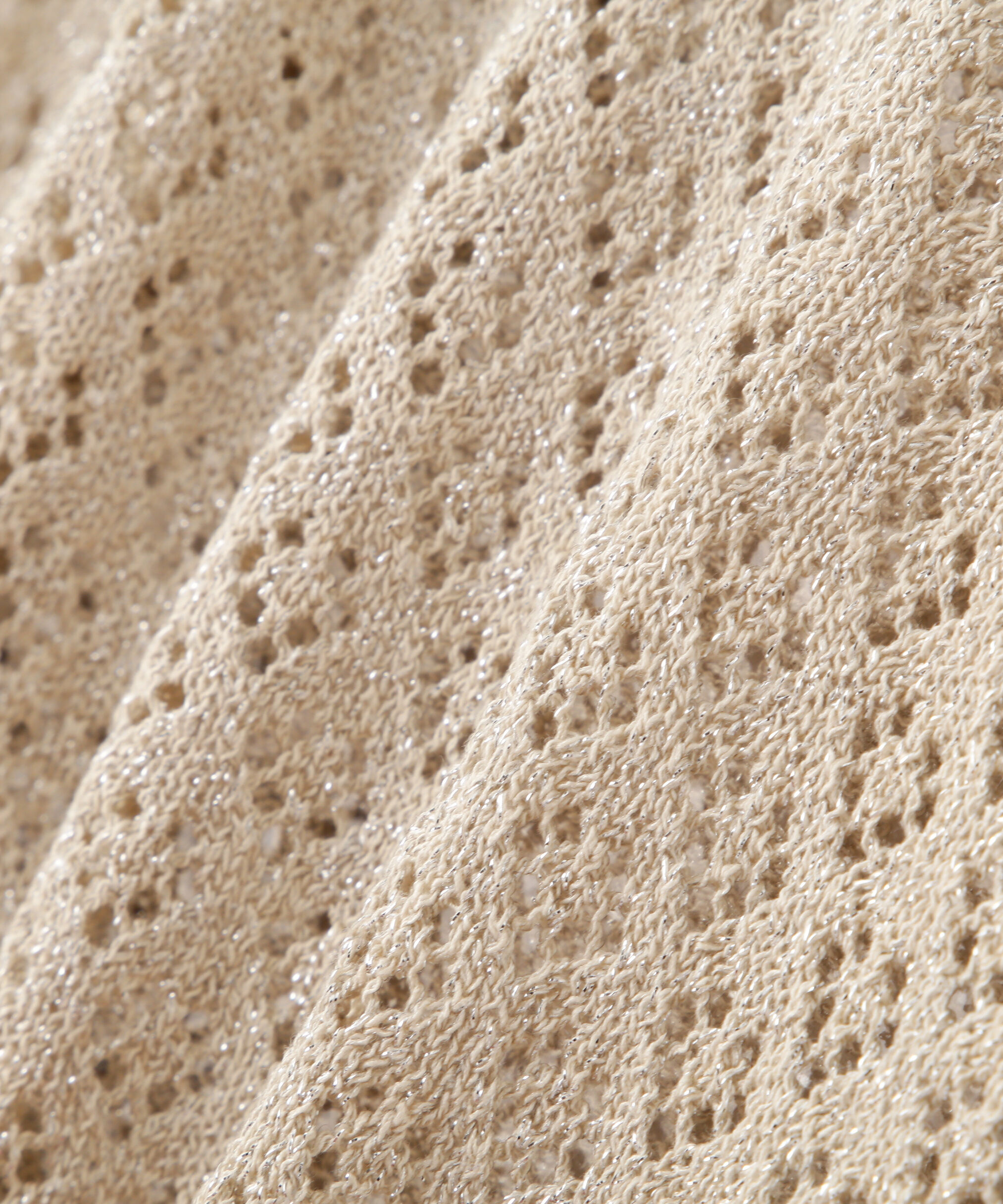 PROPORTION BODY DRESSING「ショート透かし編みカーデカーディガン」|カーディガン|