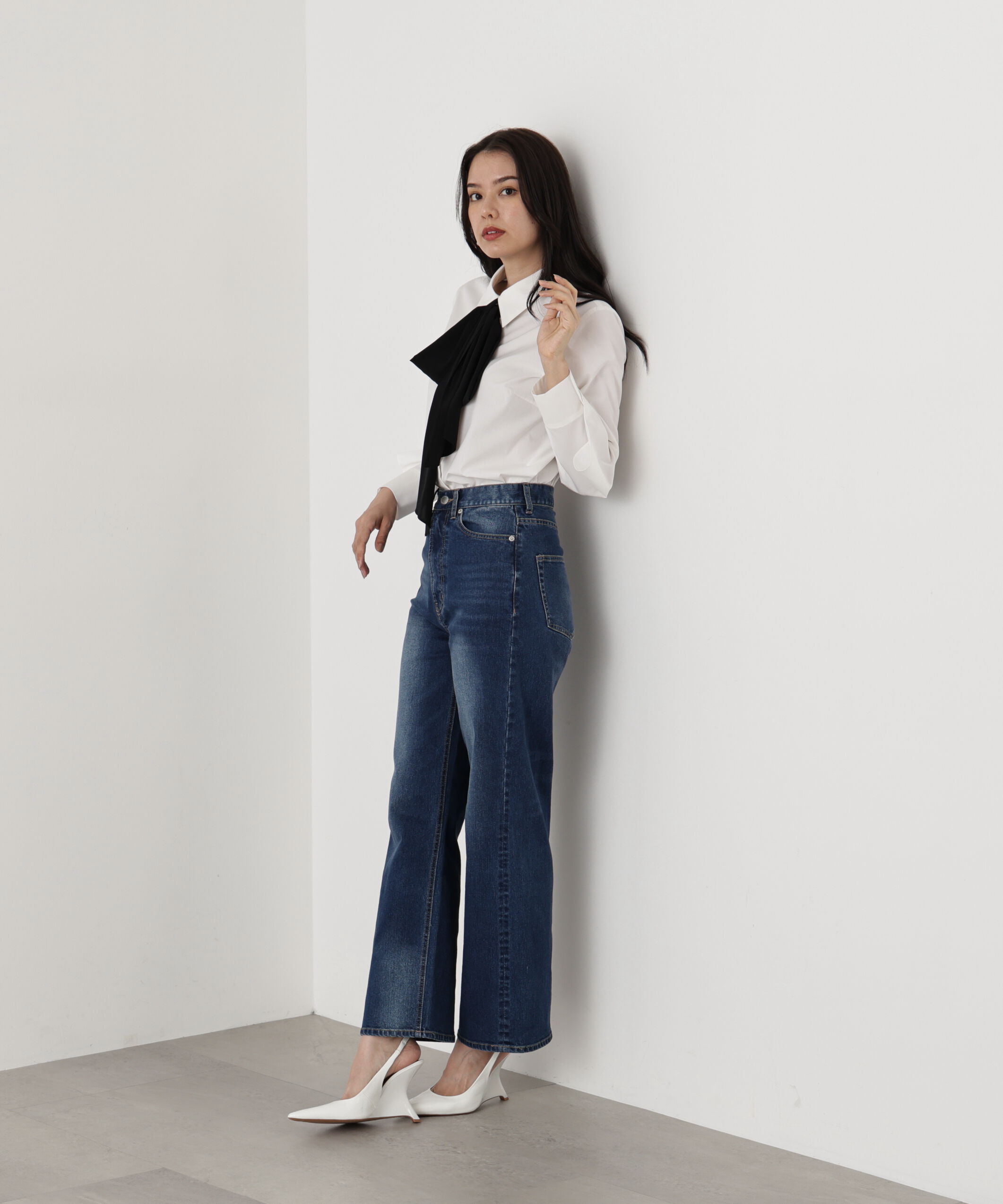  「◆ラッフルスリーブリボンブラウス」|シャツ・ブラウス|