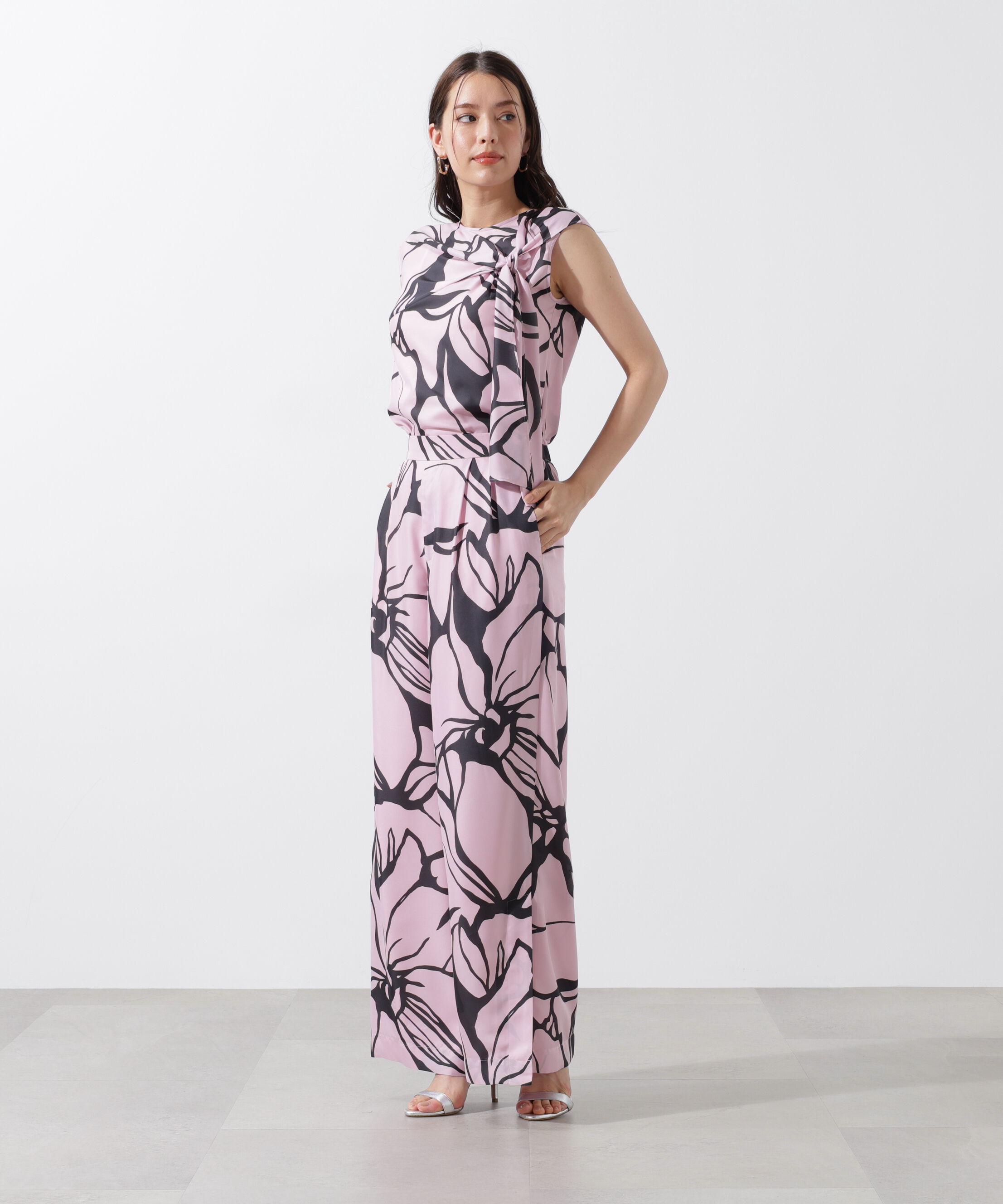  「アートフラワープリントパンツ」|その他|