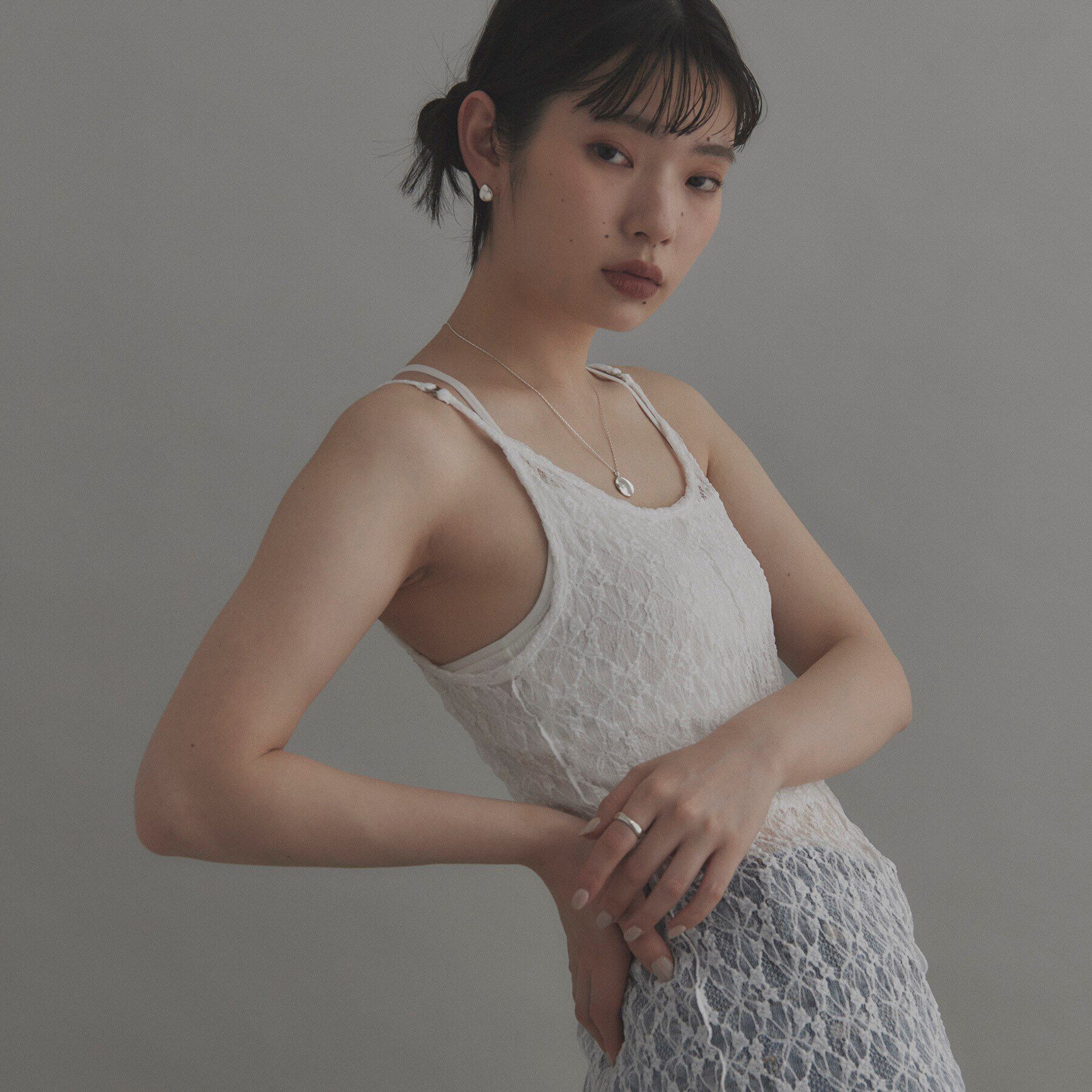 COCOSHNIK ONKITSCH「シルバー ニュアンスリングM」|リング|