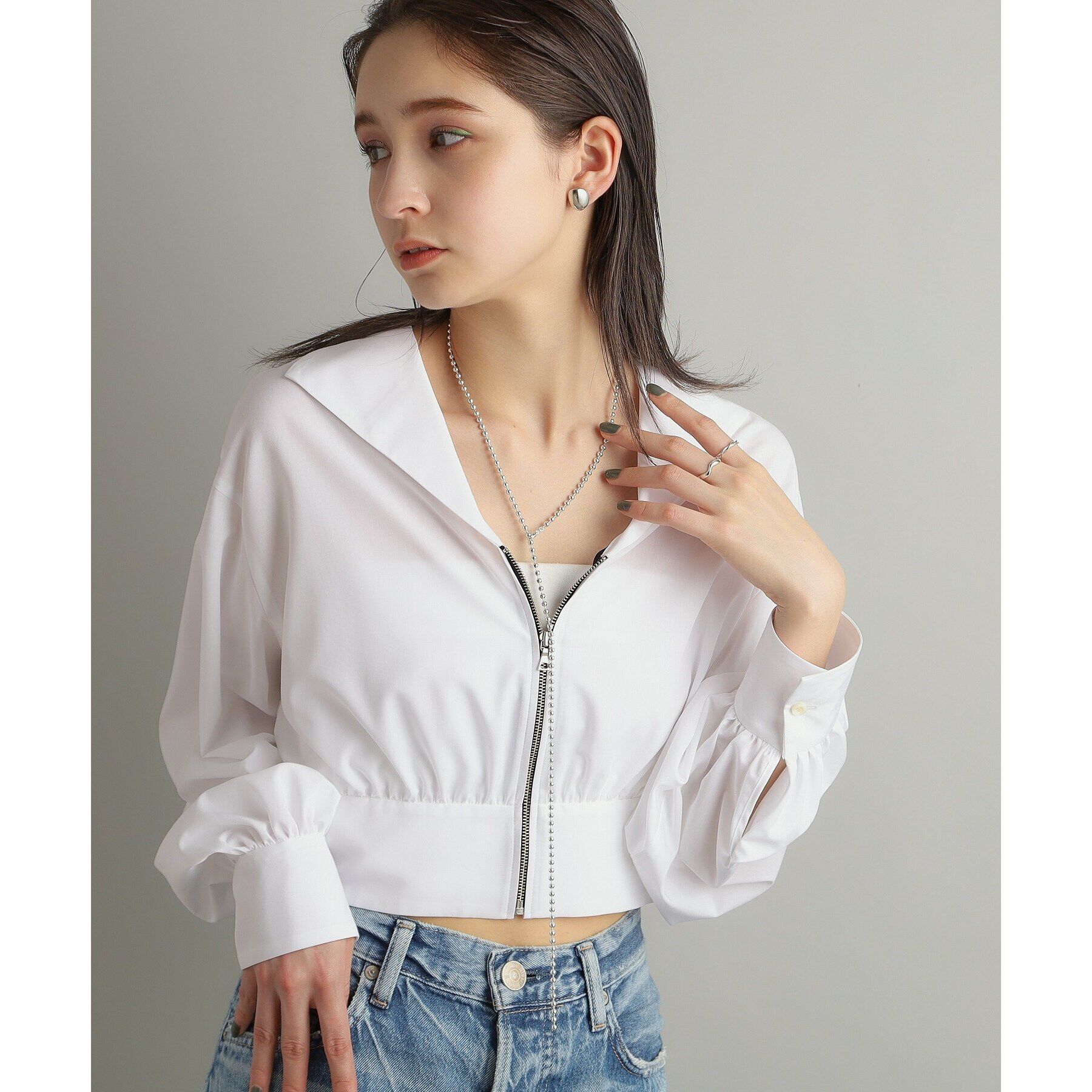 COCOSHNIK ONKITSCH「シルバー ニュアンスリング ウェーブ」|リング|