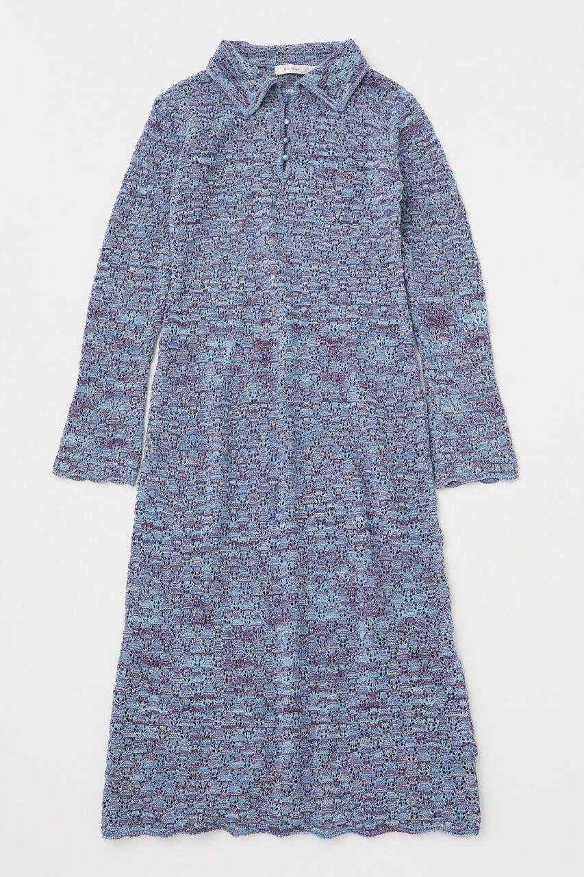 MOUSSY「OPEN WORK POLO ドレス」|ワンピース|