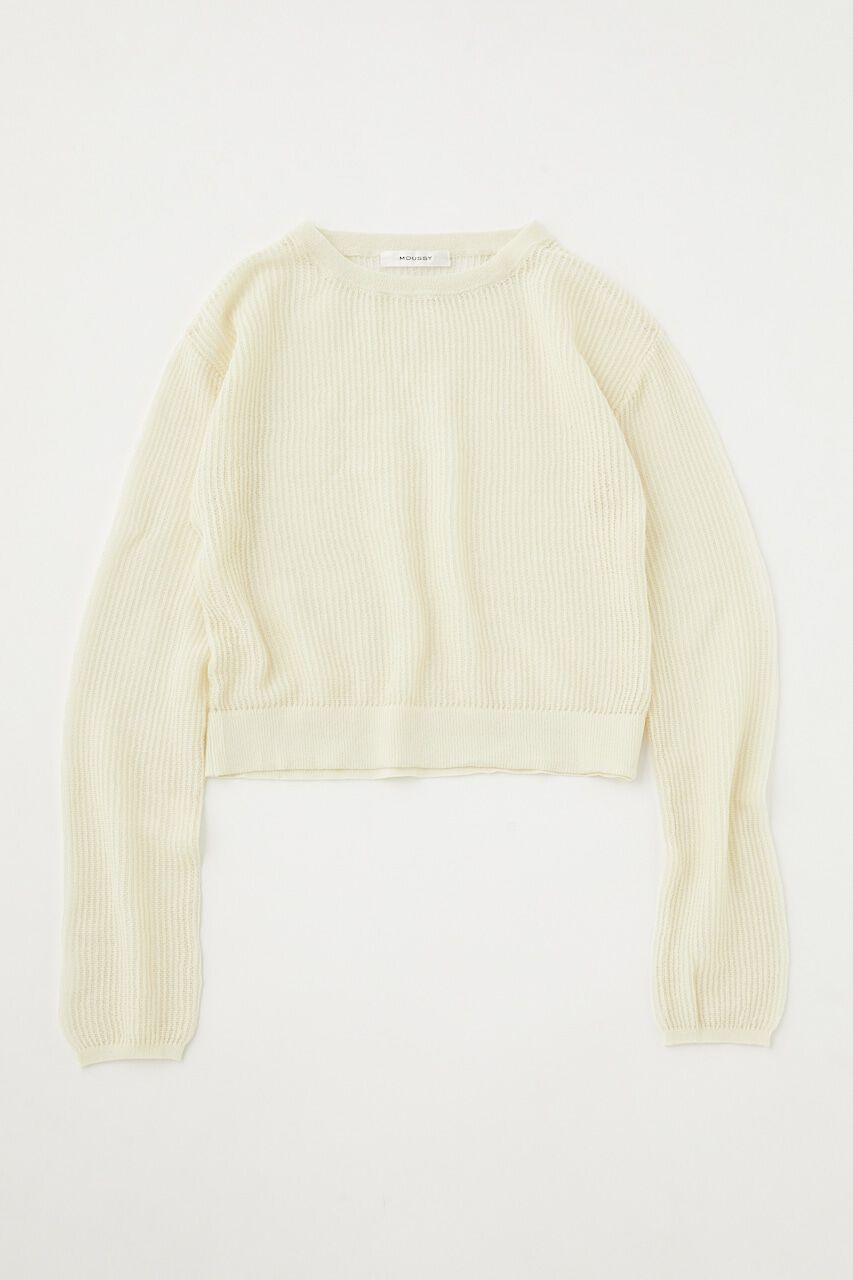 MOUSSY「MESH KNIT トップス」|ニット・セーター|
