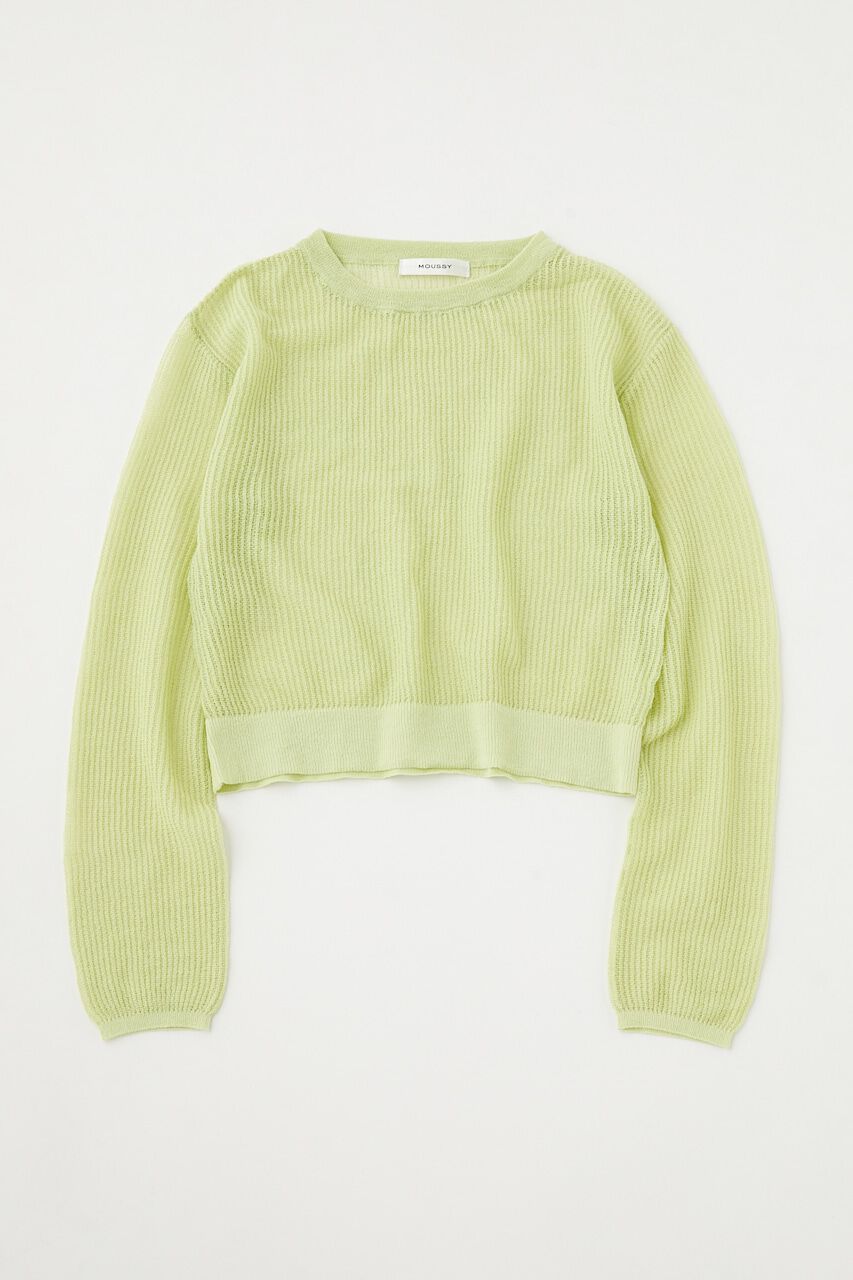 MOUSSY「MESH KNIT トップス」|ニット・セーター|