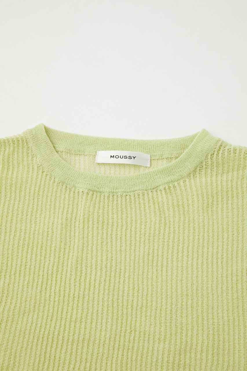 MOUSSY「MESH KNIT トップス」|ニット・セーター|