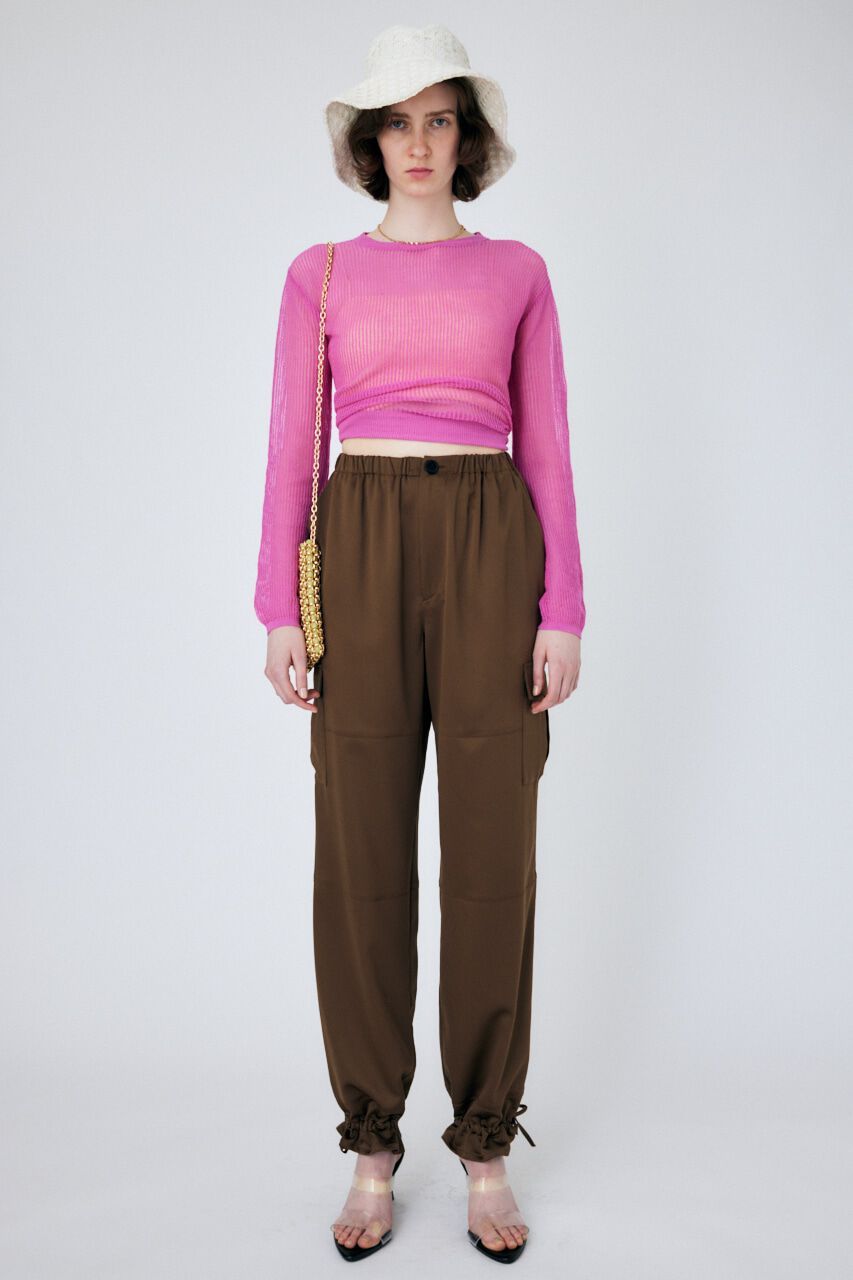 MOUSSY「MESH KNIT トップス」|ニット・セーター|