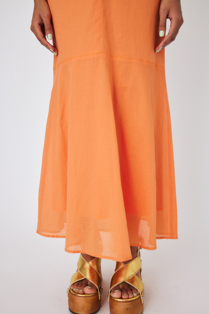 MOUSSY「GATHER SLEEVE ドレス」|ワンピース|