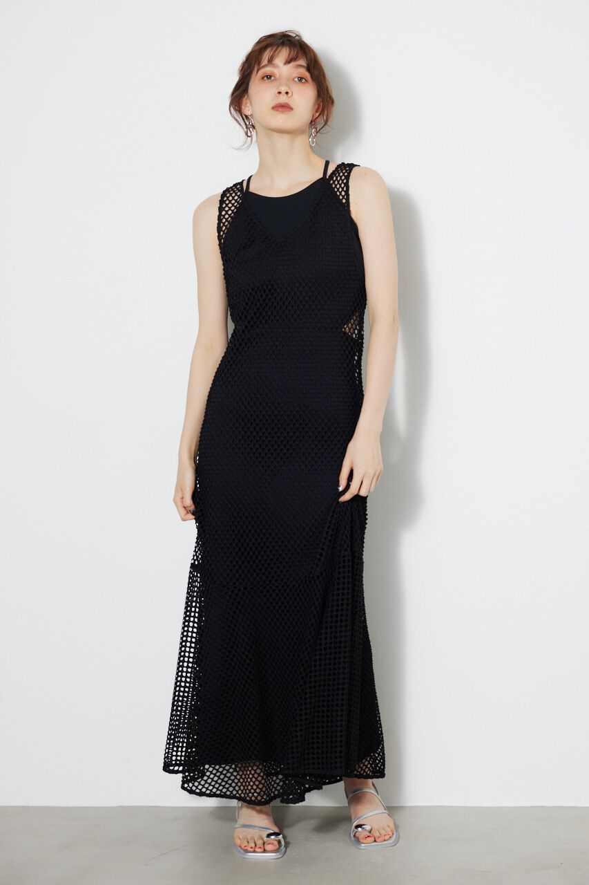 rienda「メッシュマーメイドレイヤードOP」|ワンピース|