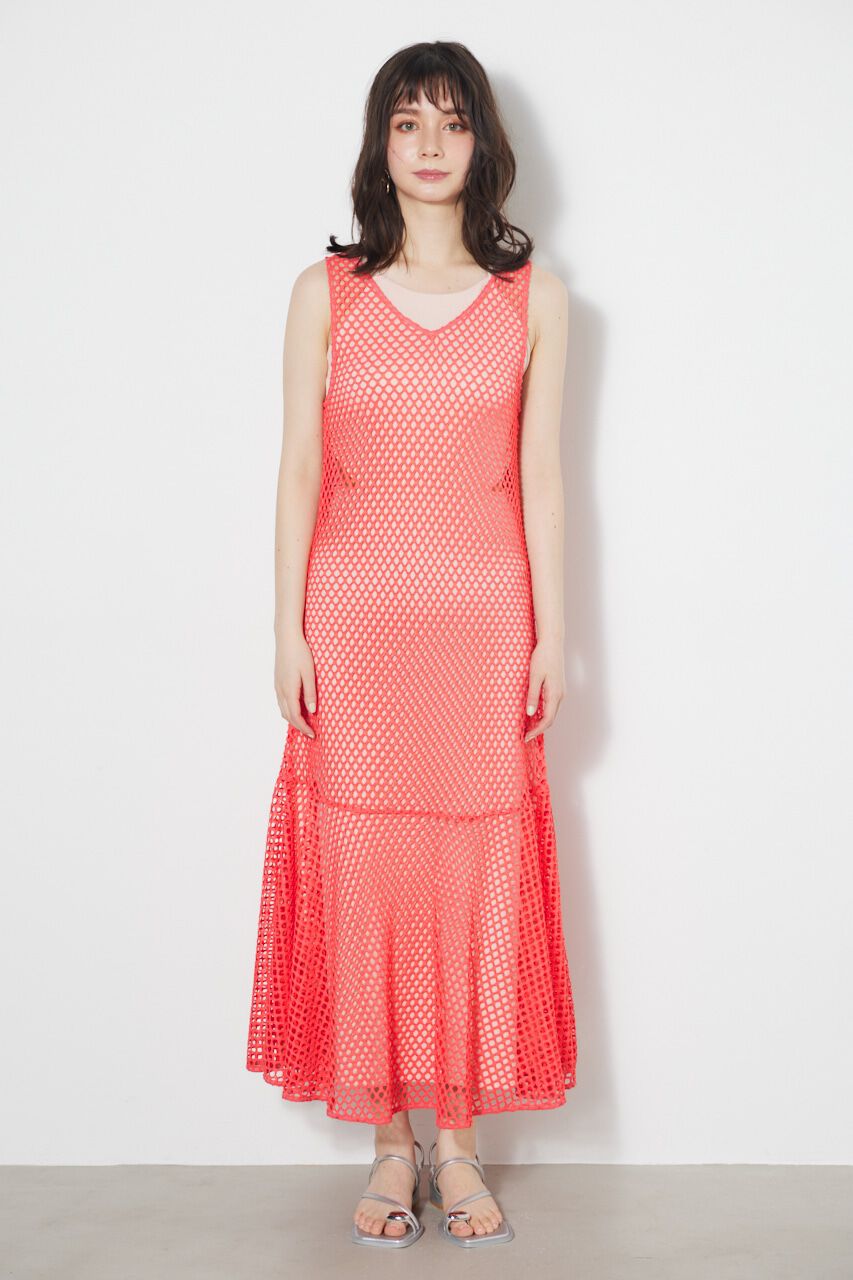 rienda「メッシュマーメイドレイヤードOP」|ワンピース|