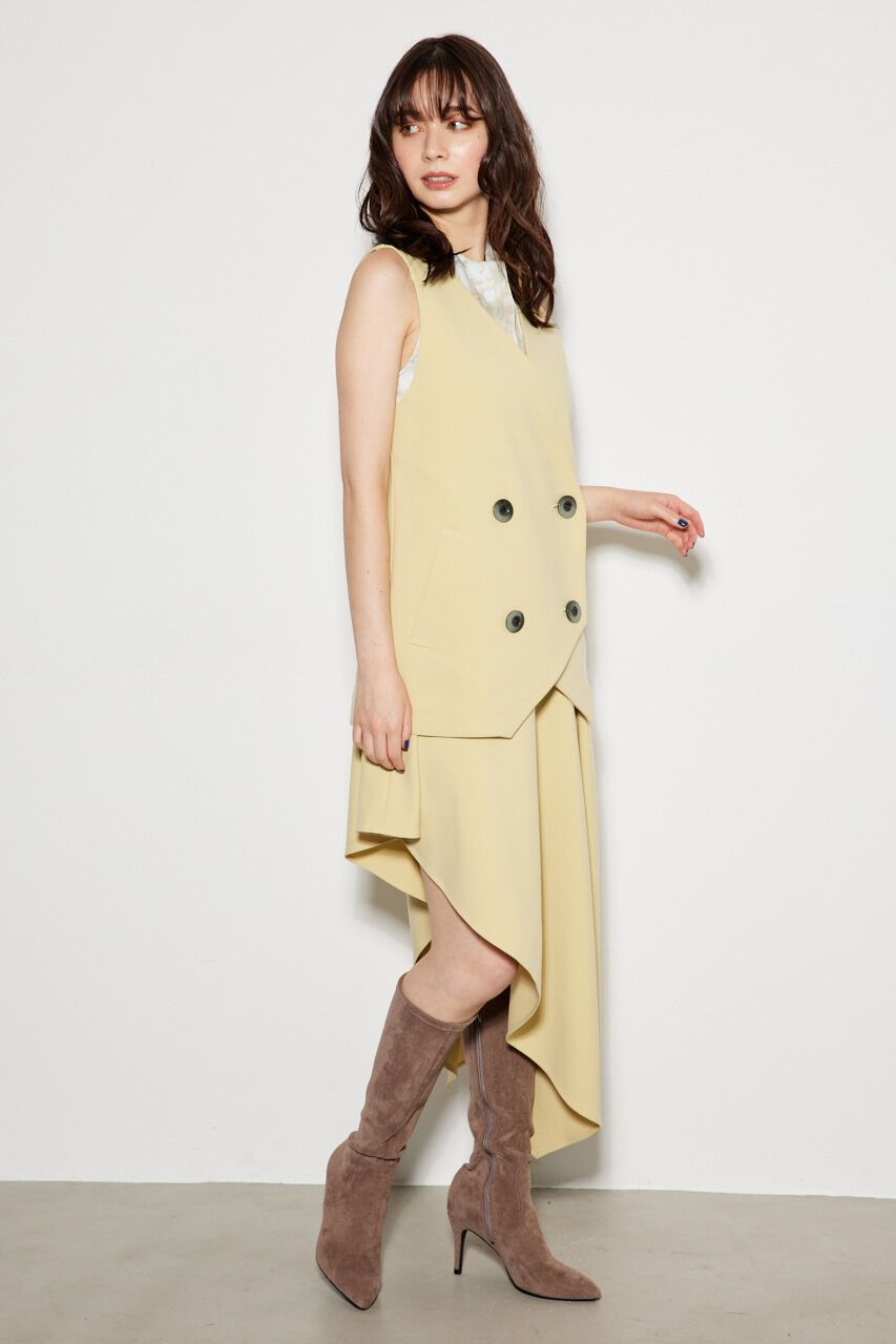 rienda「バイアスカットヘムJ/W SK」|スカート|