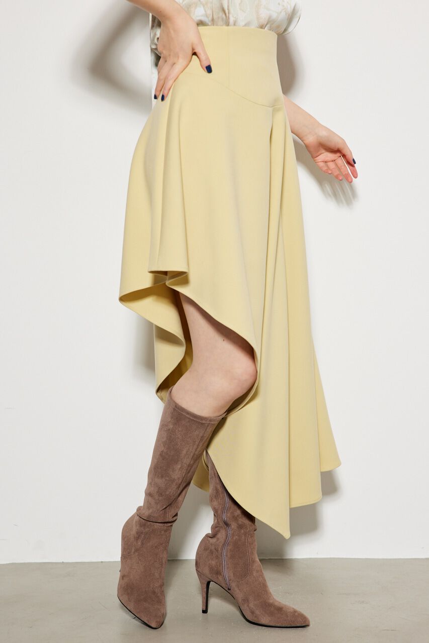 rienda「バイアスカットヘムJ/W SK」|スカート|