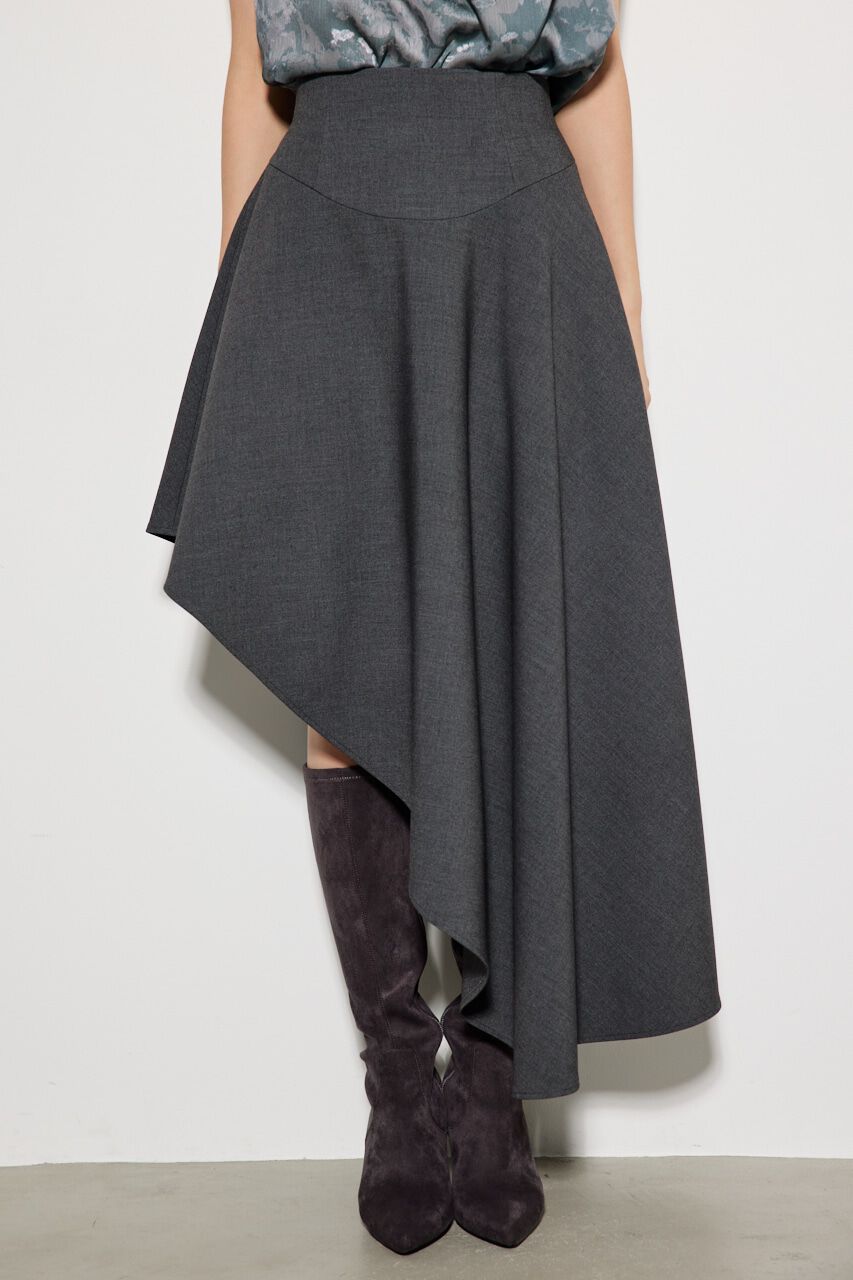 rienda「バイアスカットヘムJ/W SK」|スカート|