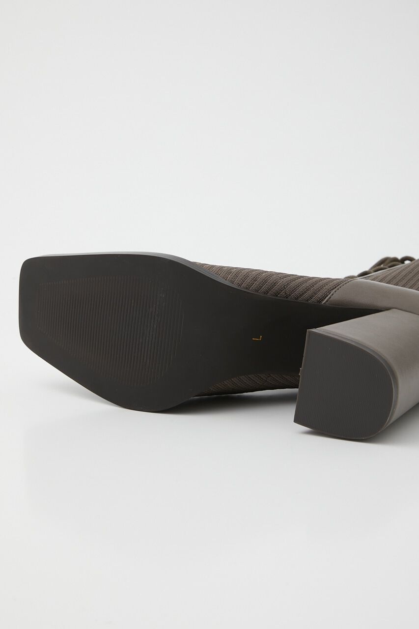 rienda「レースUP Knitショートブーツ」|その他|