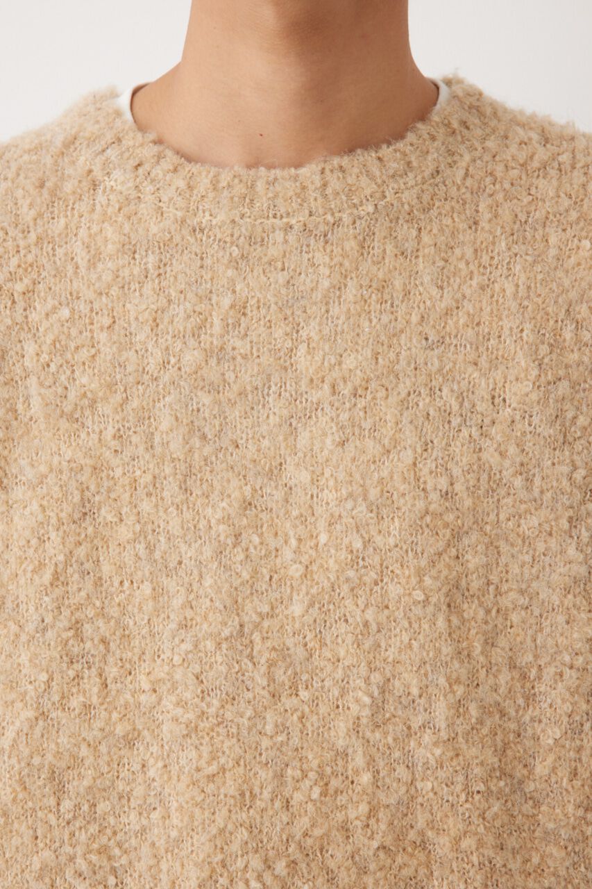 RODEO CROWNS「メンズミックスブークレニットトップス」|ニット・セーター|