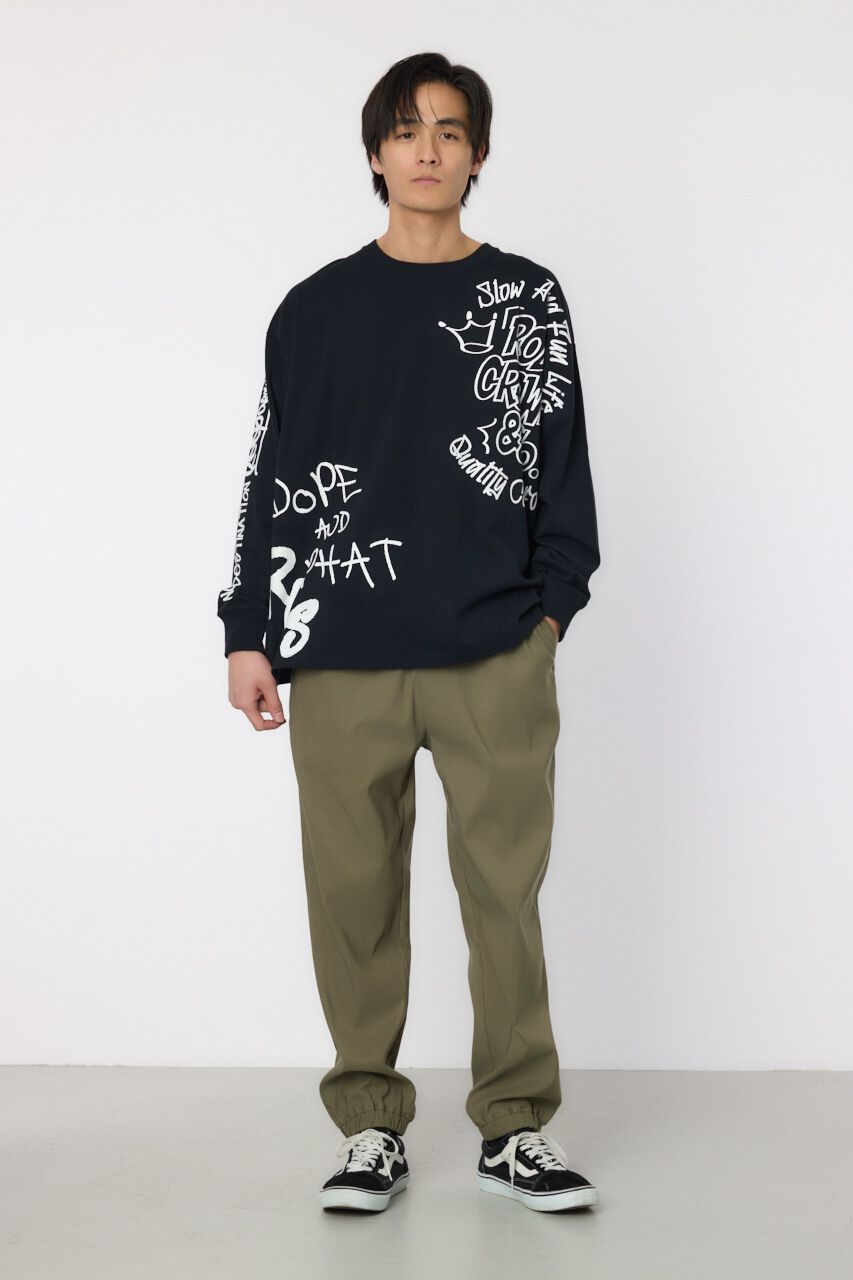 RODEO CROWNS「ランダムスケッチロングスリーブTシャツ」|Tシャツ・カットソー|