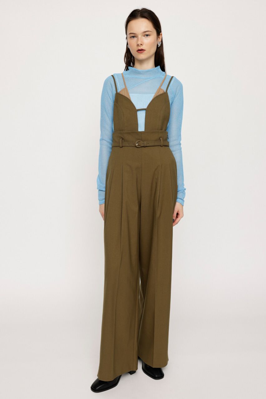 SLY「ASYMMETRY MESH L／S トップス」|Tシャツ・カットソー|