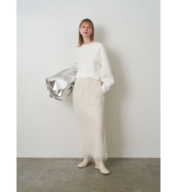 ELENDEEK「FRINGE STRAIGHT SK」|スカート|