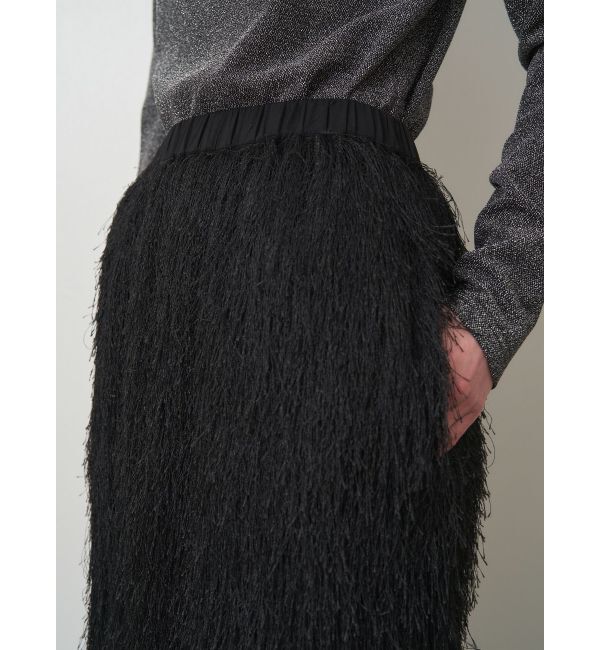 ELENDEEK「FRINGE STRAIGHT SK」|スカート|