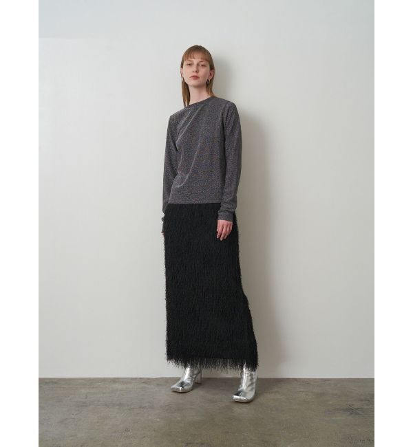 ELENDEEK「FRINGE STRAIGHT SK」|スカート|