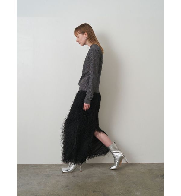 ELENDEEK「FRINGE STRAIGHT SK」|スカート|