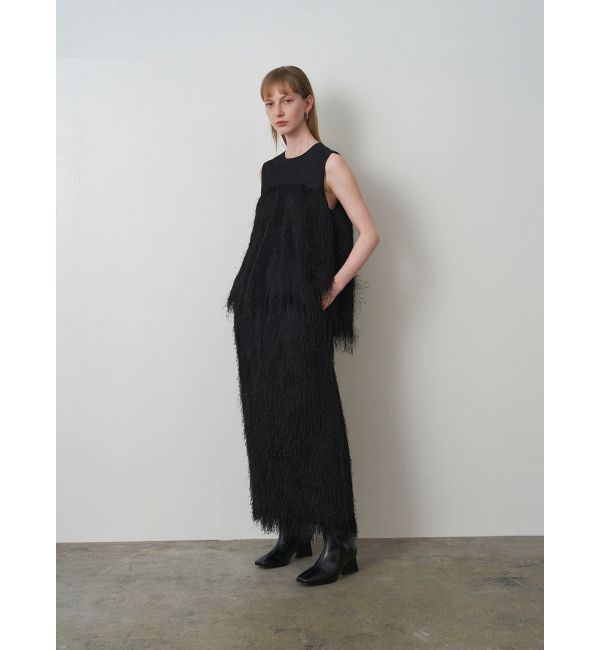 ELENDEEK「FRINGE STRAIGHT SK」|スカート|