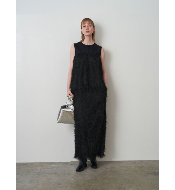 ELENDEEK「FRINGE STRAIGHT SK」|スカート|