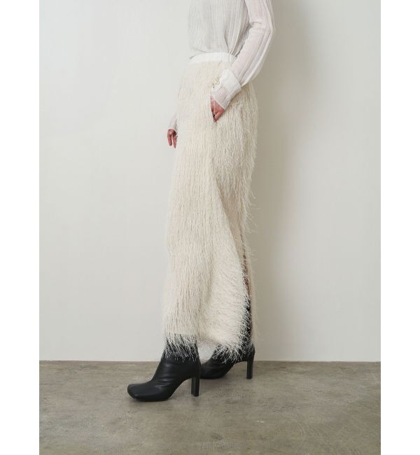 ELENDEEK「FRINGE STRAIGHT SK」|スカート|
