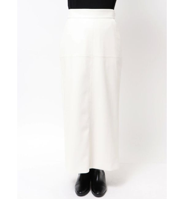 ELENDEEK「FAUX LEATHER SK」|スカート|