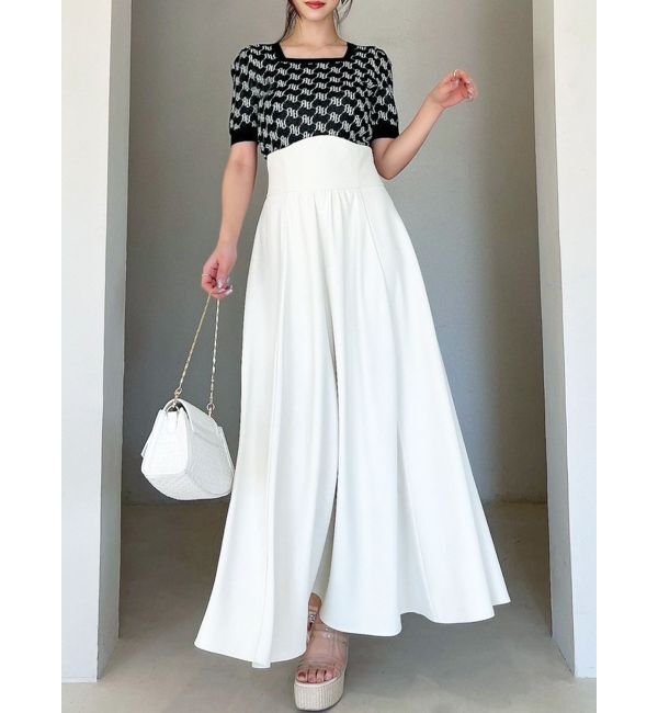 RESEXXY「コルセットフレアスカート」|スカート|アイボリー