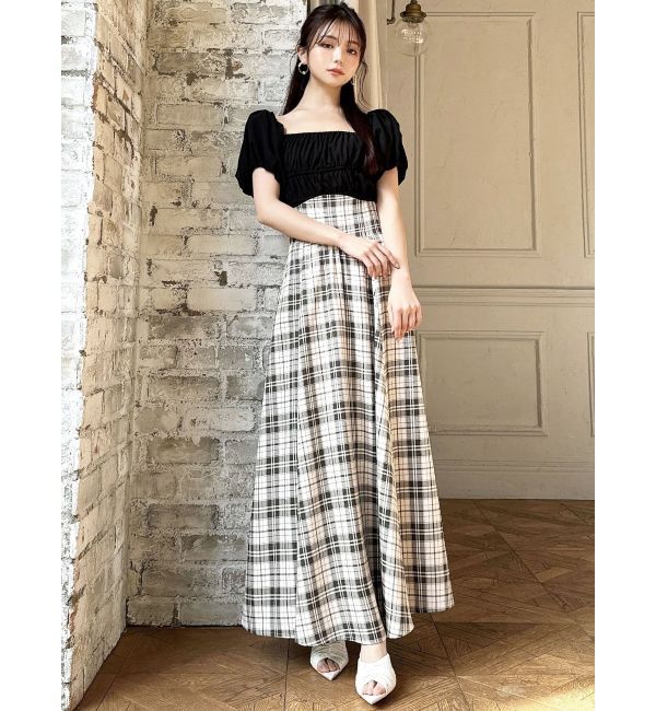 RESEXXY「コルセットフレアスカート」|スカート|