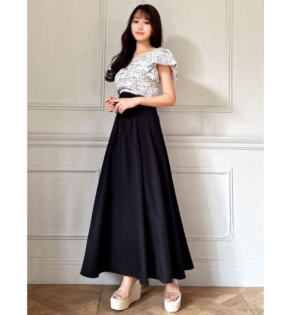 RESEXXY「コルセットフレアスカート」|スカート|