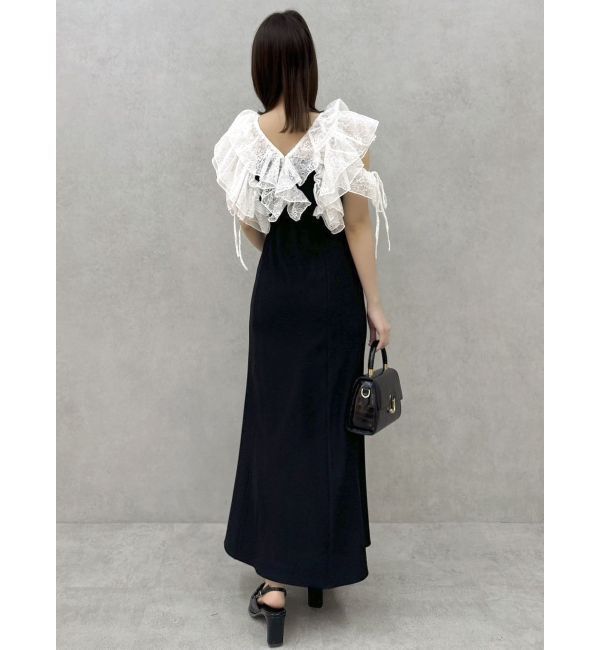 dazzlin「ラッフルリブワンピース」|ワンピース|