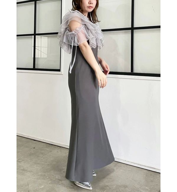 dazzlin「ラッフルリブワンピース」|ワンピース|