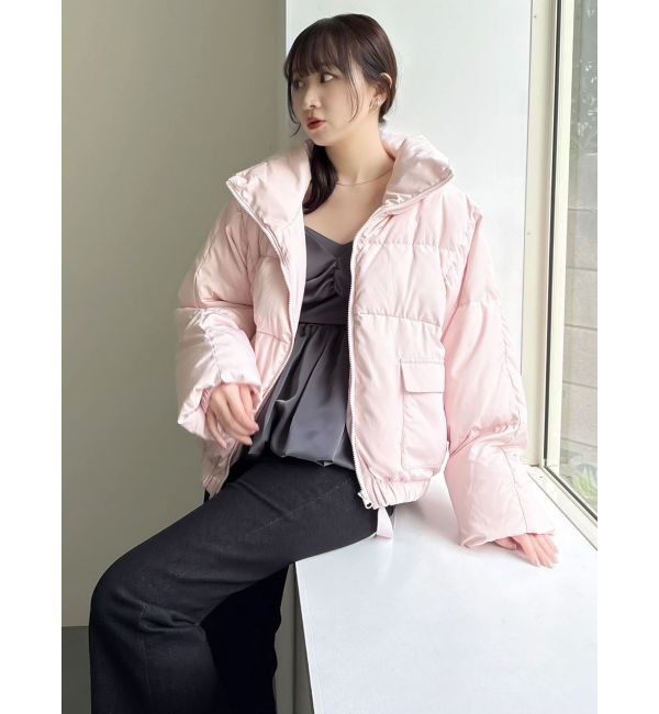 dazzlin「スタンドカラーボリュームダウン」|ダウン|