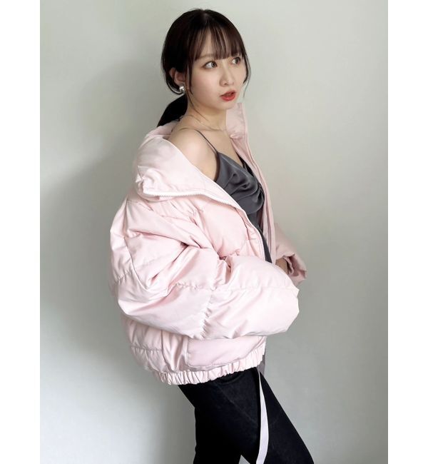 dazzlin「スタンドカラーボリュームダウン」|ダウン|