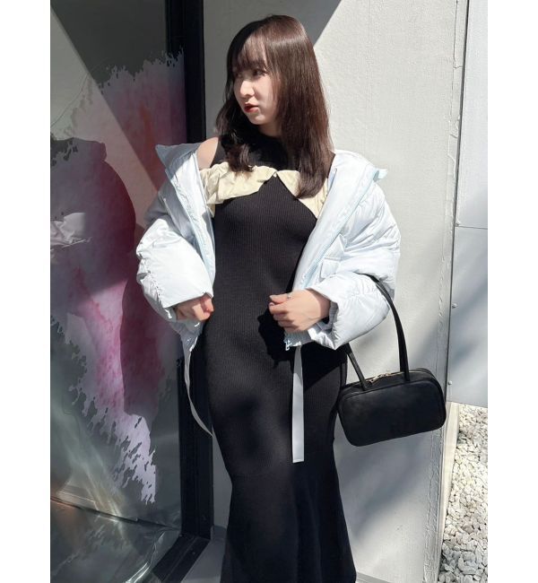 dazzlin「スタンドカラーボリュームダウン」|ダウン|