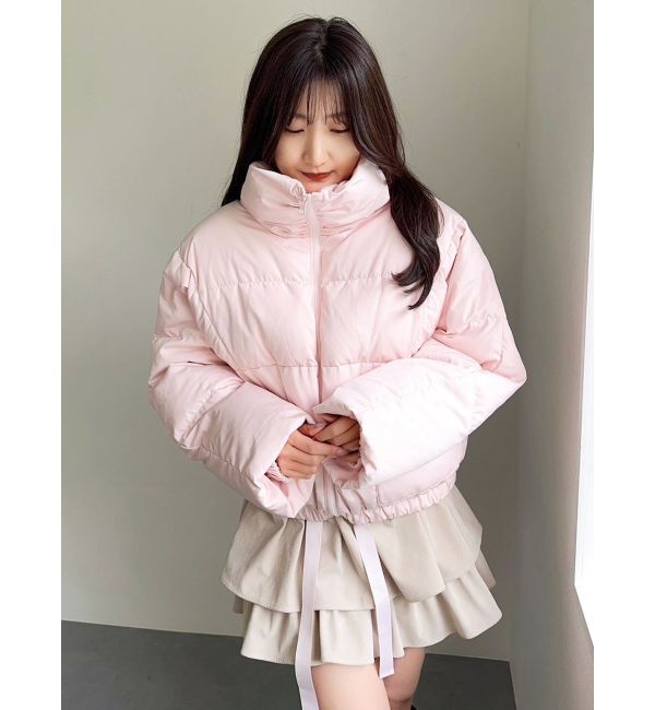 dazzlin「スタンドカラーボリュームダウン」|ダウン|