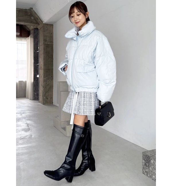 dazzlin「スタンドカラーボリュームダウン」|ダウン|