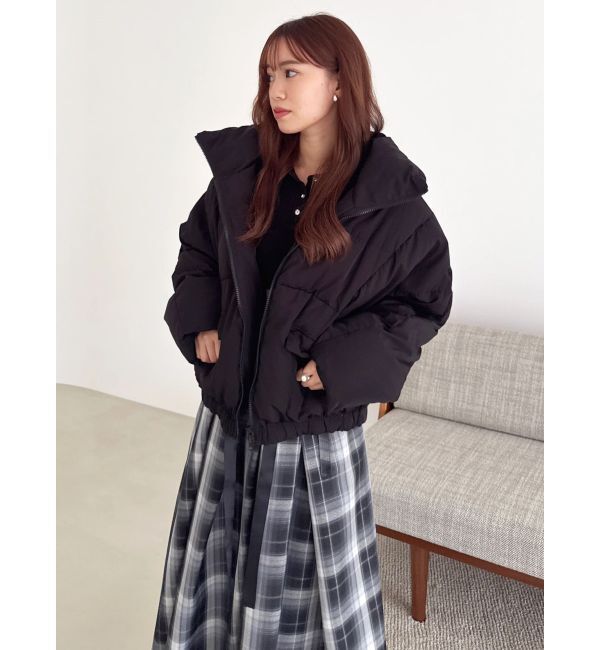 dazzlin「スタンドカラーボリュームダウン」|ダウン|