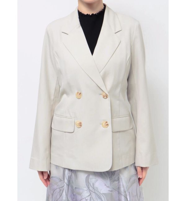 MERCURYDUO「バックレースアップジャケット」|テーラードジャケット|