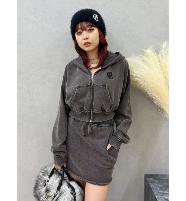 EVRIS「ワンポイントシャギーニットキャップ」|ニット帽|