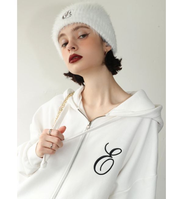 EVRIS「ワンポイントシャギーニットキャップ」|ニット帽|