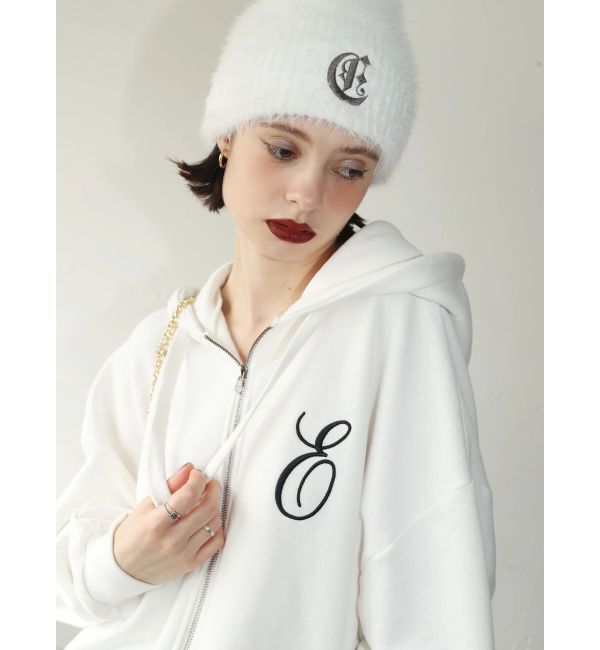 EVRIS「ワンポイントシャギーニットキャップ」|ニット帽|