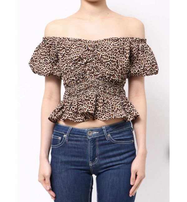 GYDA「GDチャームオフショルブラウス」|シャツ・ブラウス|